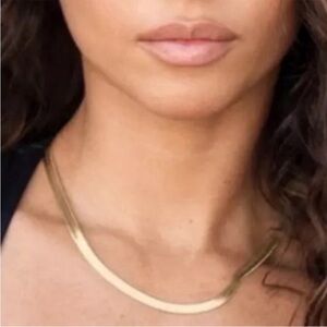 Jennifer Zuener Flat Hamilton Necklace
Gold Plated Designer Revolve Boho
Vermeil